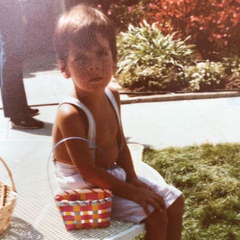 Gilbran Chong during his childhood