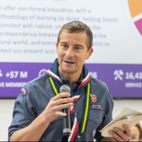British adventurer, Bear Grylls is actvely involved in various charities