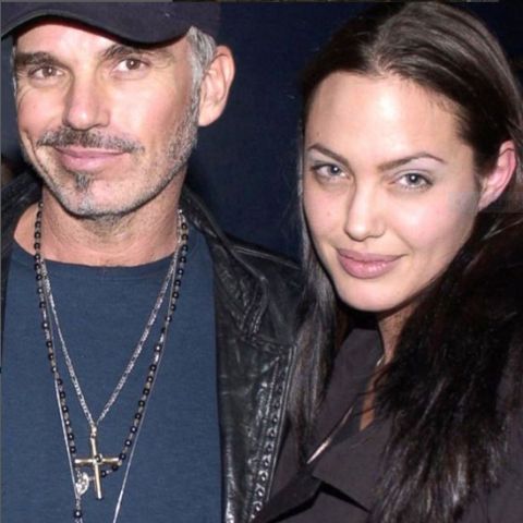 Pietra Dawn Cherniak's ex-husband, Billy Bob Thorton with his ex-wife, Angelina Jolie
