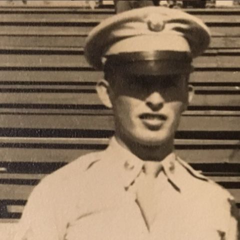 Frank McDonough served in the army during his young age