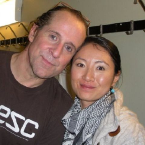 Toshimi Stormare with her husband, Peter Stormare