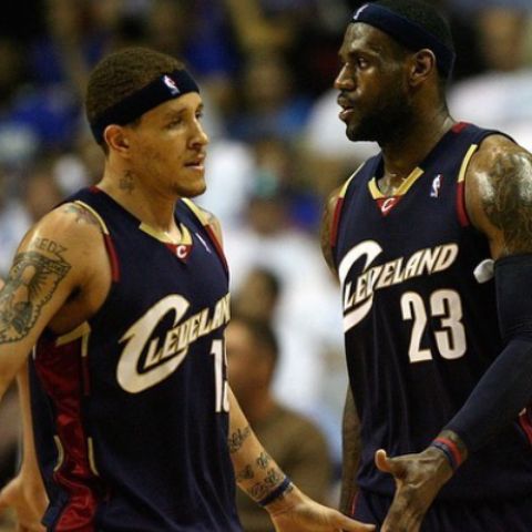 Caressa Suzzette Madden husband, Delonte West during his game career
