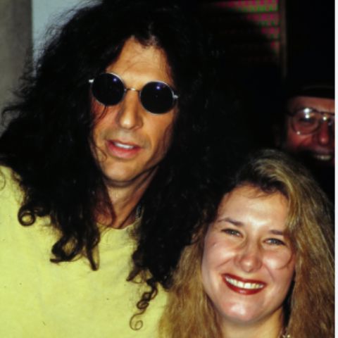 Alison Berns with ex-husband, Howard Stern when they were young
