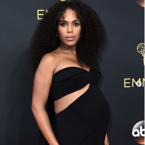 Isabelle Amarachi Asomugha's mom, Kerry Washington flaunting her baby bump while she was pregnant with her first child, Isabelle