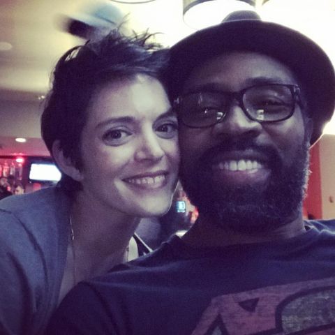 Amika Khali Williams' father, Cress Williams with his second wife, Kristen Torriani
