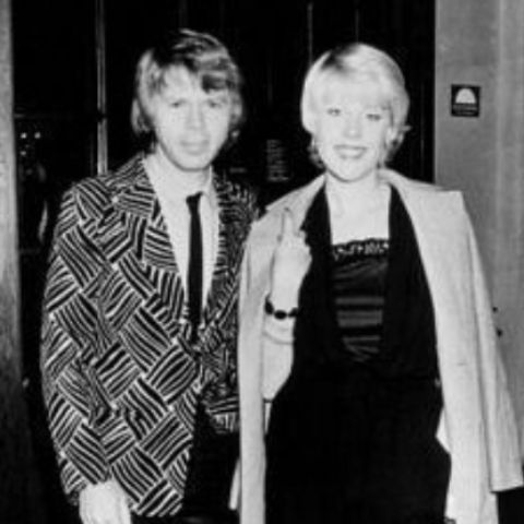 Lena Källersjö and Björn Ulvaeus during their young days
