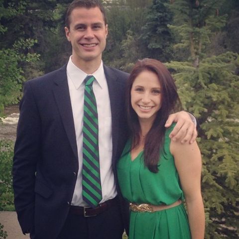 Marcelle Provencial and Jon Scheyer during the initial days of their romance
